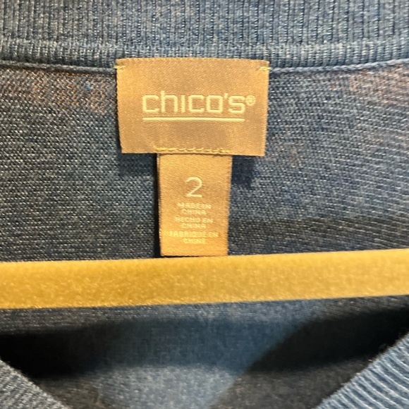 25. WOMENS CHICO’S 2/L DETAIL SWEATER - Picture 2 of 5